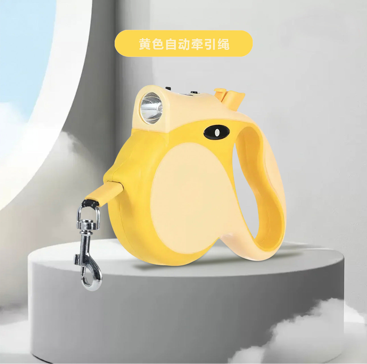 Cross-Border Hot-Selling Dog Leash Harness Outdoor Dog Walking Automatic Retractable Leash Corgi Shiba Inu Wholesale