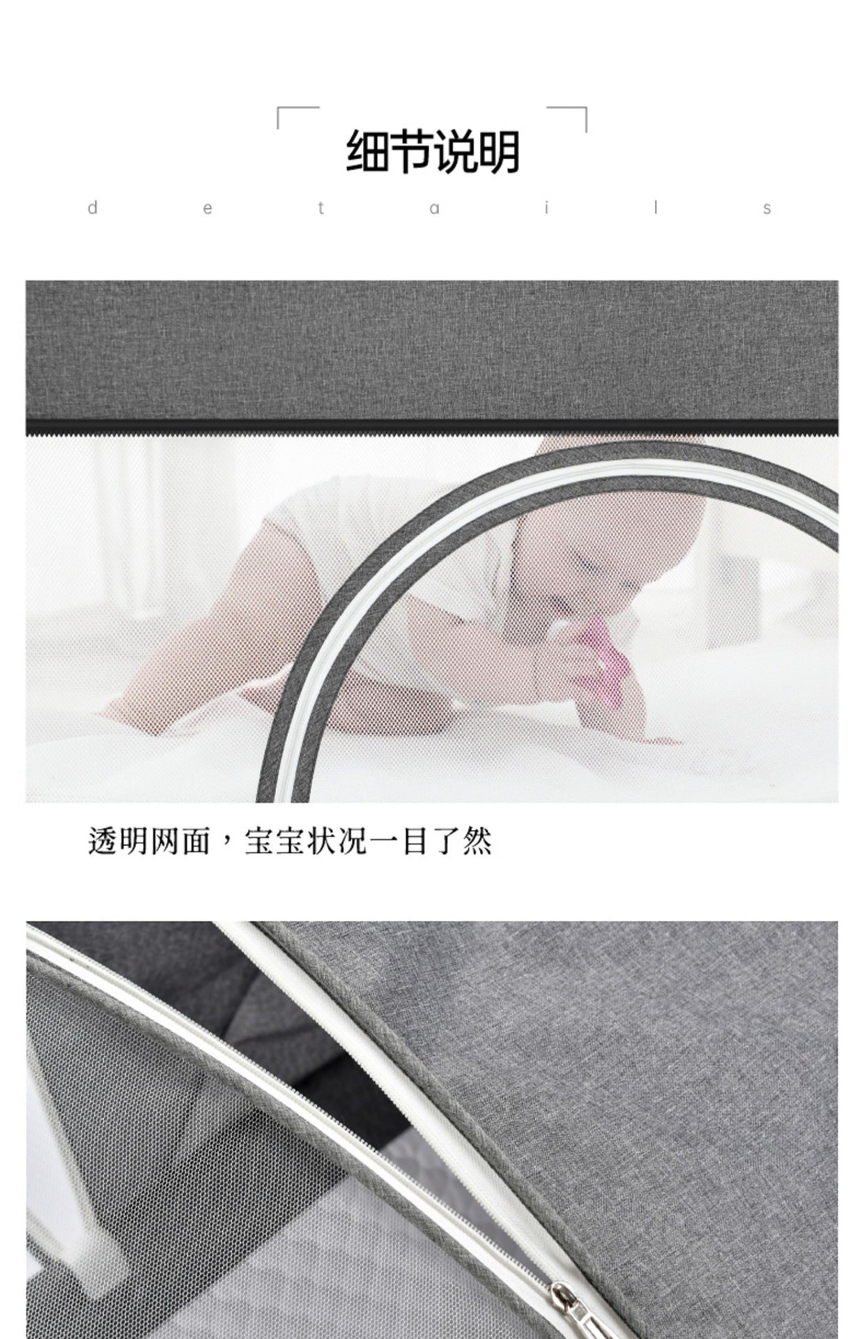 Baby Bed Multifunctional Portable Play Bed Foldable and Movable for Newborns bb Baby Bed Splicing Large Bed