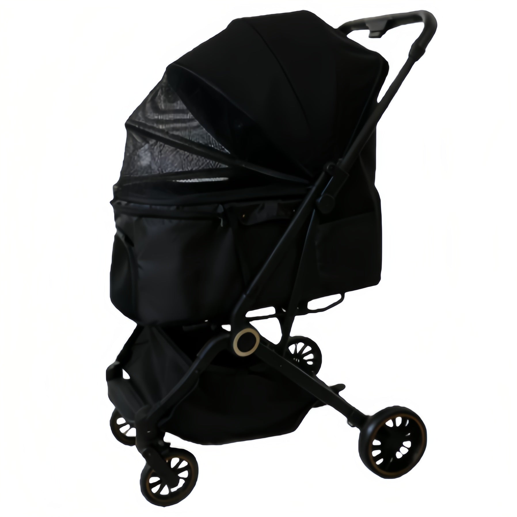 High-density breathable mesh pet cart, mosquito repellent is a good thing for small and medium-sized pets to travel