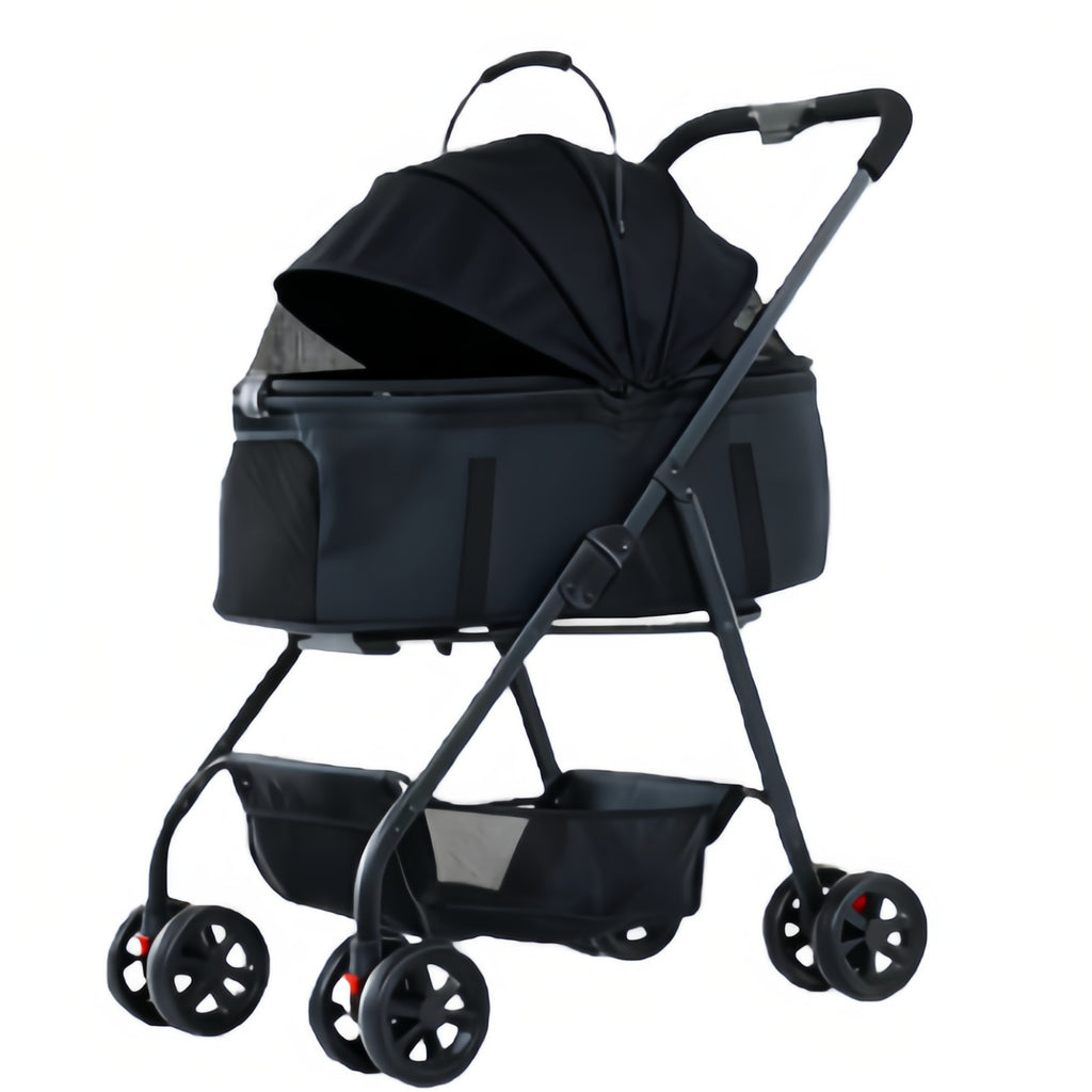 Pet cart  High landscape design + silent wheels, strong load capacity, sufficient space, sun protection, breathable, good quality travel for pets.