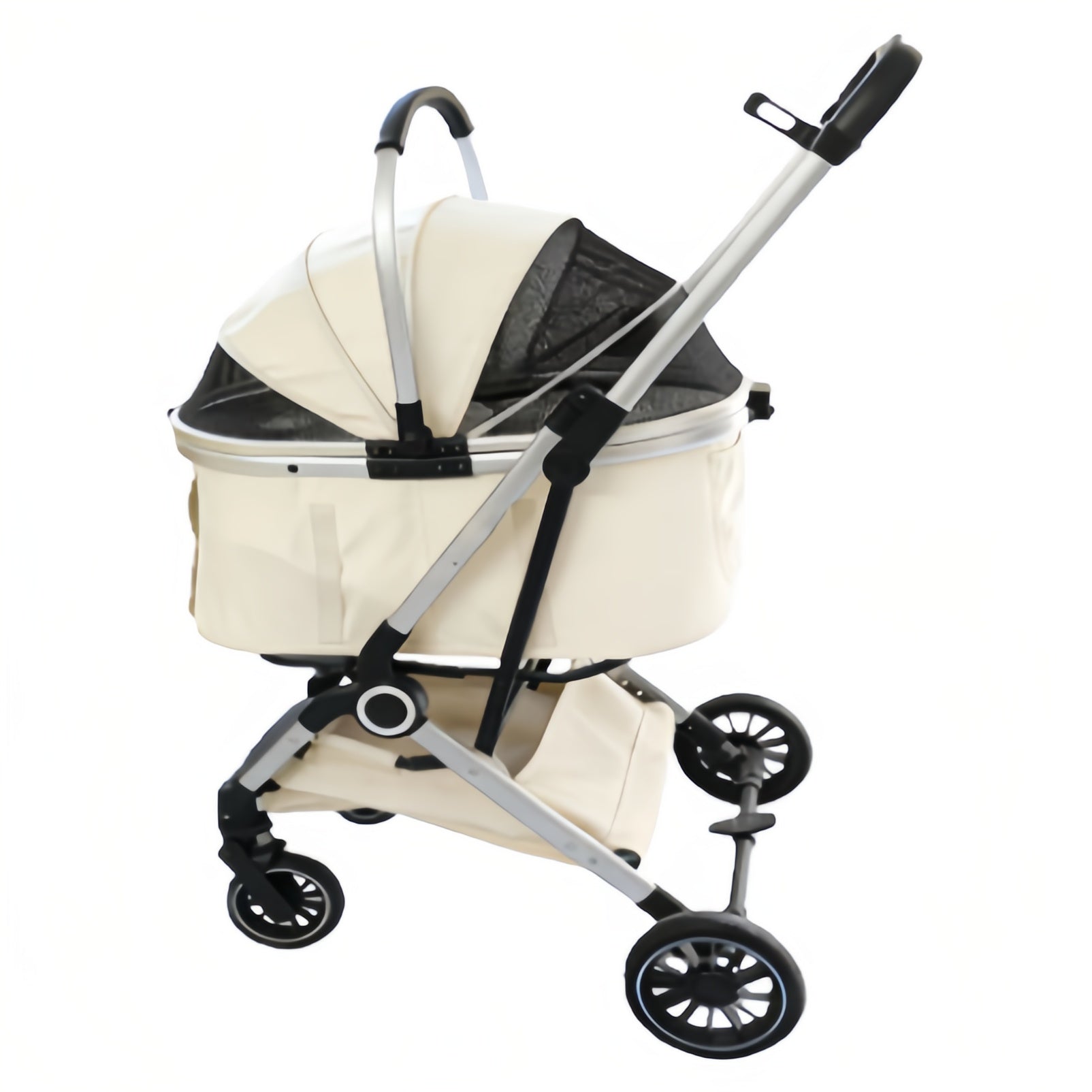 Pet cart  One-click folding design, waterproof and wear-resistant fabric for the whole car, a good thing for pets to travel