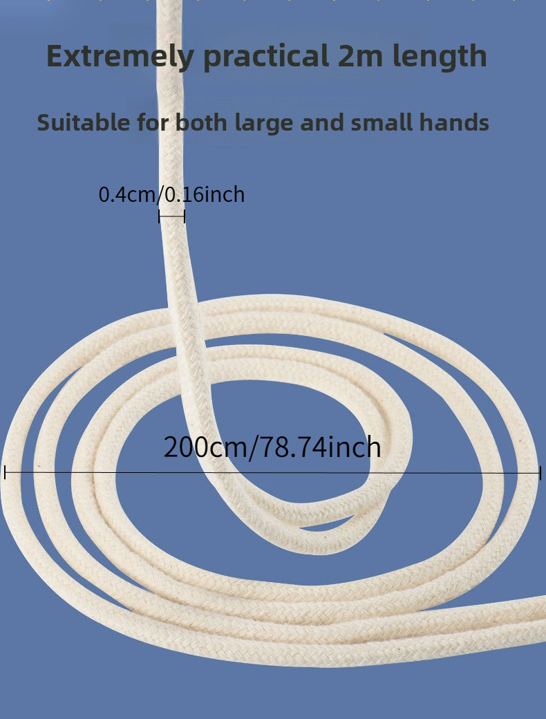 Flower Rope Special Rope Elementary School Students Pick Flower Rope Braided Flower Rope Children's Nostalgic Toy Thickened Cotton Rope