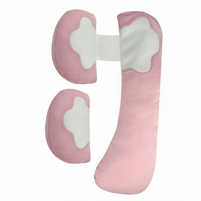 Pregnant Women Waist Support Side Sleeping Special Cotton Pillow Leg Clamp Class A Maternal and Infant Pregnancy Breastfeeding U-Shaped Artifact Supplies Cross-Border Winter