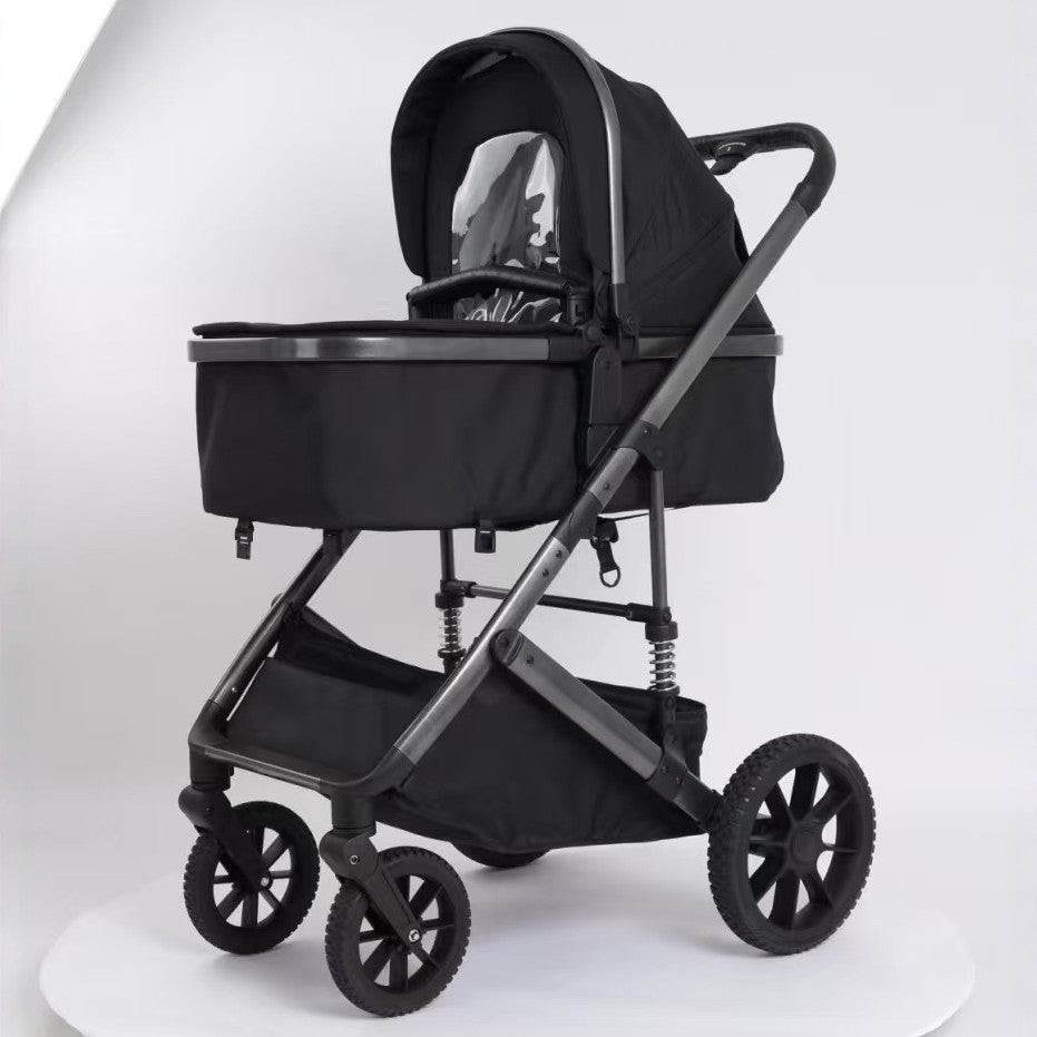 Stroller Can Sit and Lie0to3Year-old children's lightweight one-click folding baby crib 2-in-1