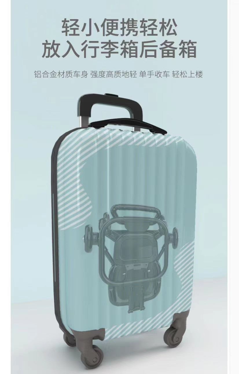 0-2Years Old  Free Milk Powder Gift  Cross-Border Goods  Baby Stroller Milan Map Factory Direct Sale Safety