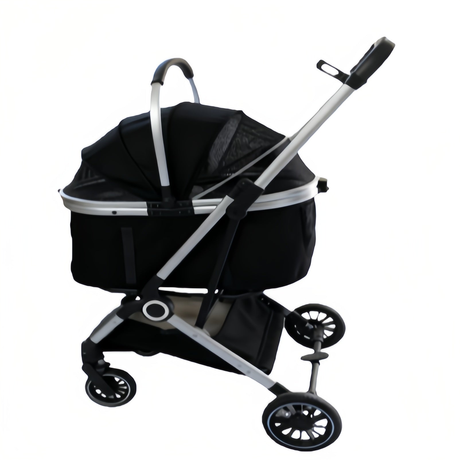 Pet cart  One-click folding design, waterproof and wear-resistant fabric for the whole car, a good thing for pets to travel