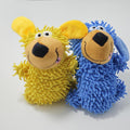 Blue dog toy that makes noise -Customizable-Direct from the factory