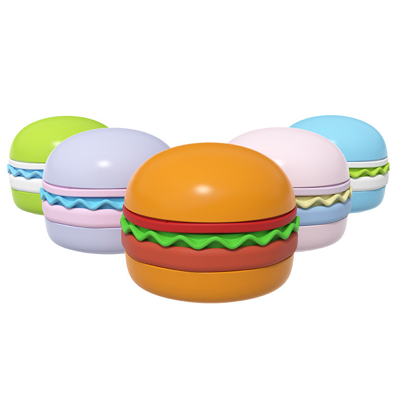Pet hamburger bowl multi-functional combination feeding bowl -Customizable-Direct from the factory