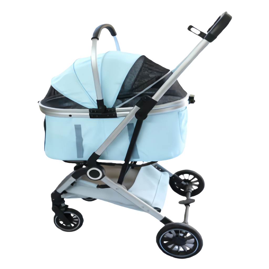 Pet cart  One-click folding design, waterproof and wear-resistant fabric for the whole car, a good thing for pets to travel