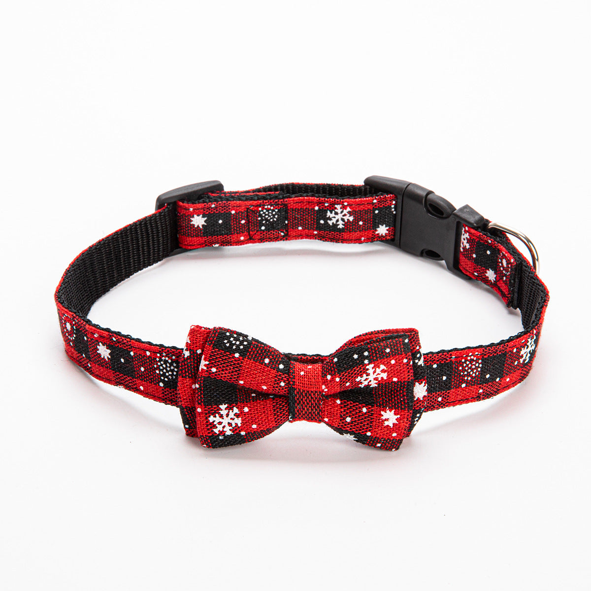 Cross-Border Hot-Selling Pet Leash Snowflake I-Shaped Chest Harness Dog Leash Dog Leash Christmas Cat Collar