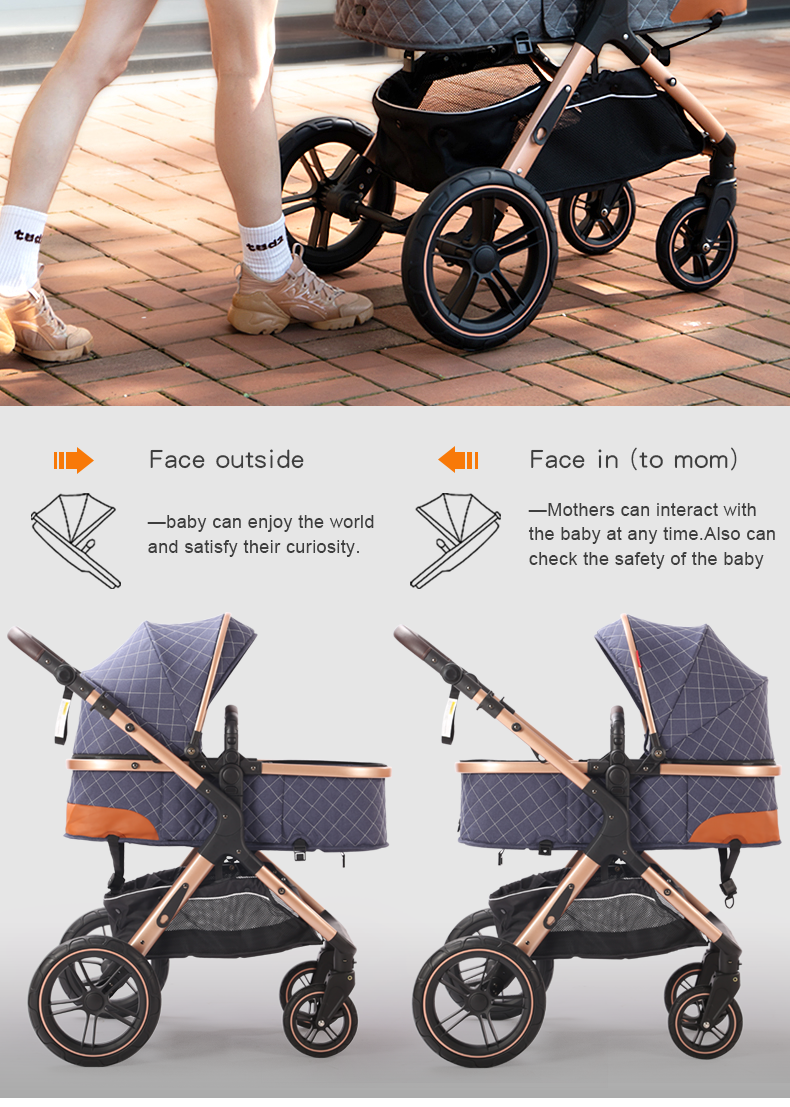 2022 Belecoo Fashion Baby Strollers Luxury Baby Carriers  Good Quality Baby Walkers  for Hot Sale