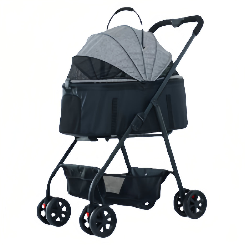 Pet cart  High landscape design + silent wheels, strong load capacity, sufficient space, sun protection, breathable, good quality travel for pets.