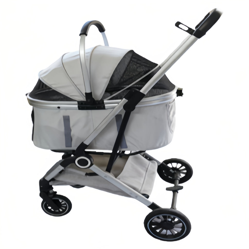 Pet cart  One-click folding design, waterproof and wear-resistant fabric for the whole car, a good thing for pets to travel