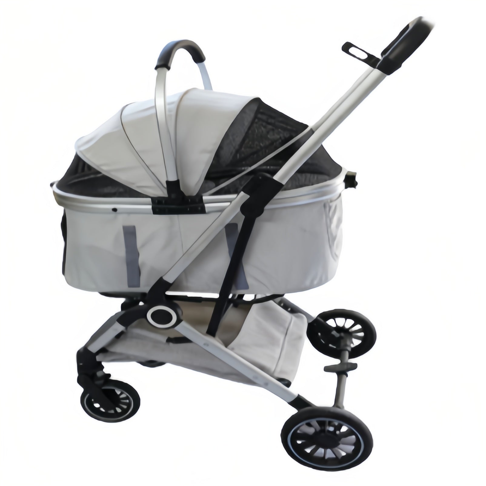 Pet cart  One-click folding design, waterproof and wear-resistant fabric for the whole car, a good thing for pets to travel