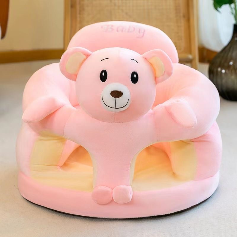 Baby Sofa Anti-Fall Seat Baby Learning to Sit Artifact Enlarged and Thickened Tatami Cartoon 3 to 12 Months High Chair