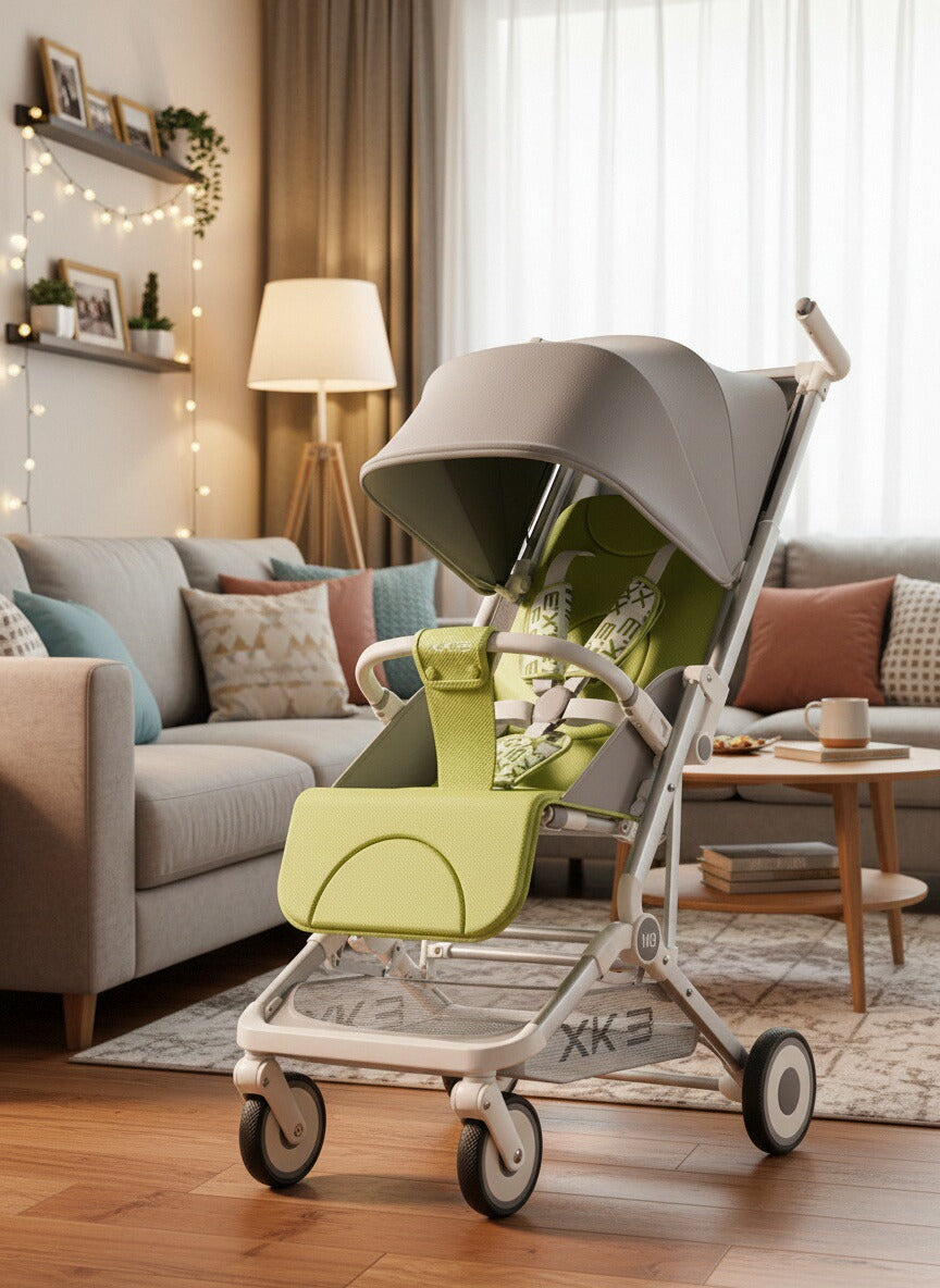 Baby Stroller Magic Lightweight Foldable Children's Stroller Can Sit Can Lie Pocket Stroller Can Board Baby Soothing Magic