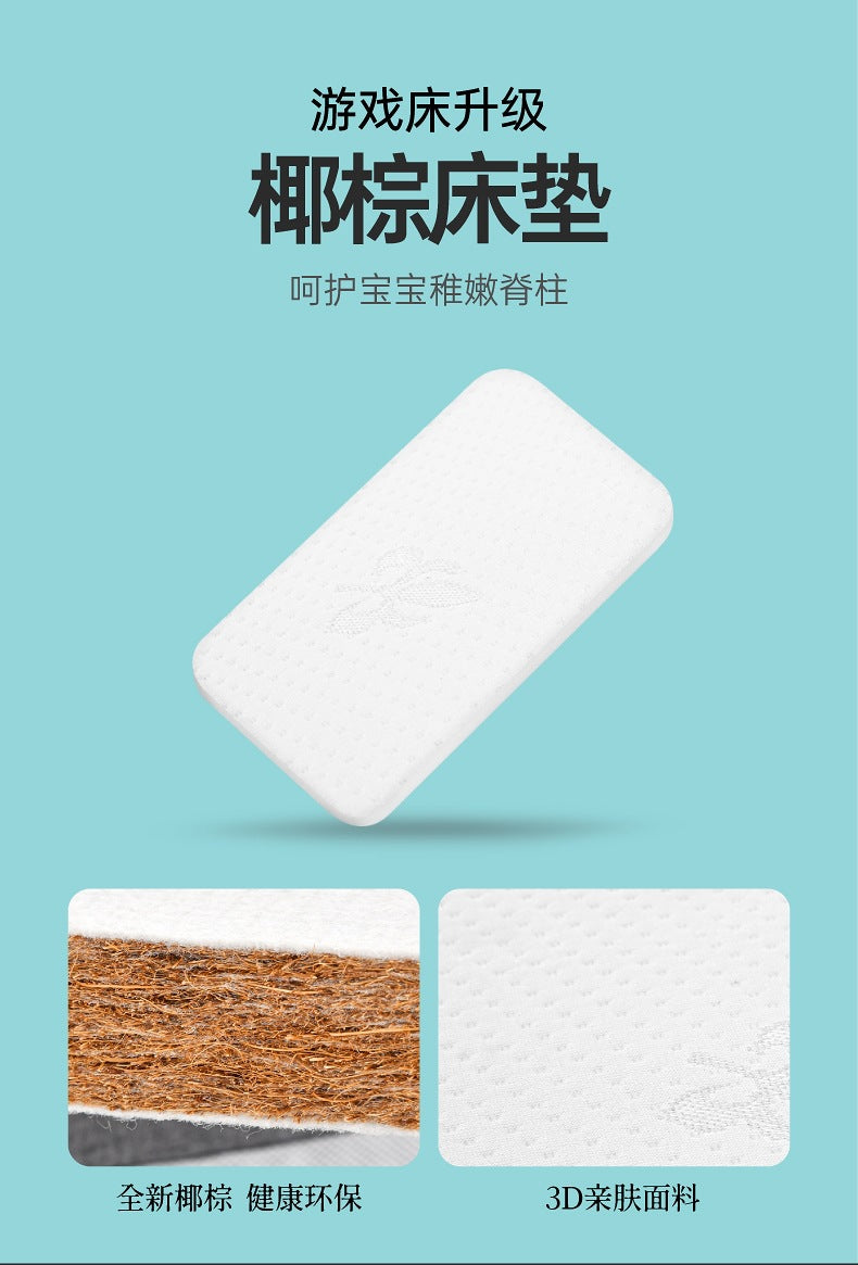 Baby Bed Multifunctional Portable Play Bed Foldable and Movable for Newborns bb Baby Bed Splicing Large Bed