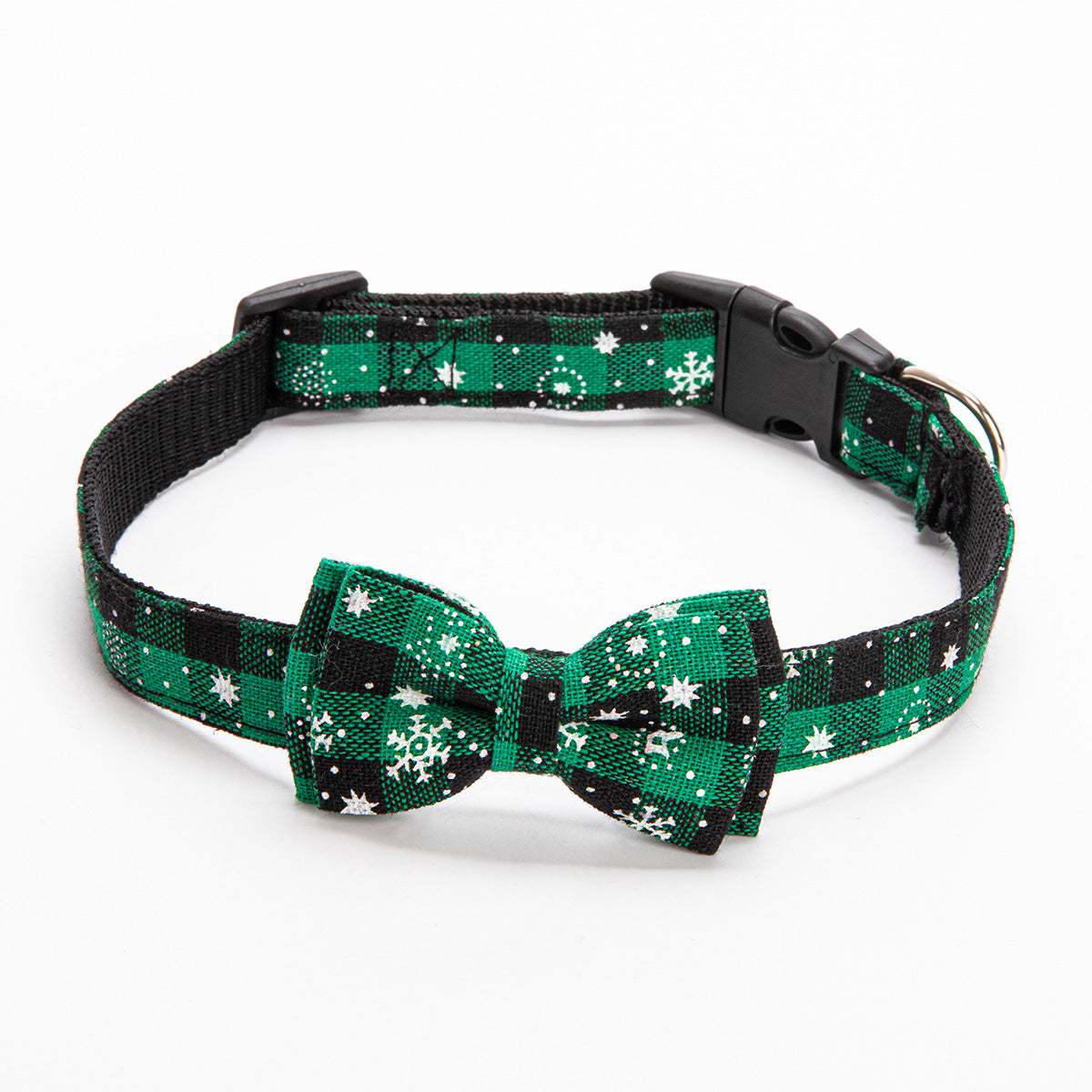 Cross-Border Hot-Selling Pet Leash Snowflake I-Shaped Chest Harness Dog Leash Dog Leash Christmas Cat Collar