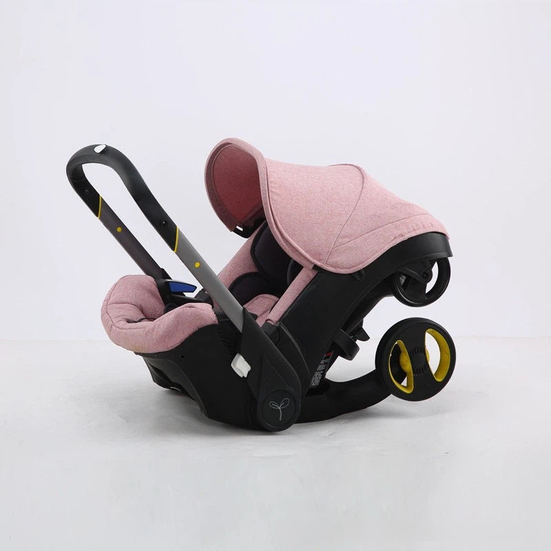 Baby0-12Months Four in One Four Wheels Aluminum Alloy Frame Reversible Baby Stroller