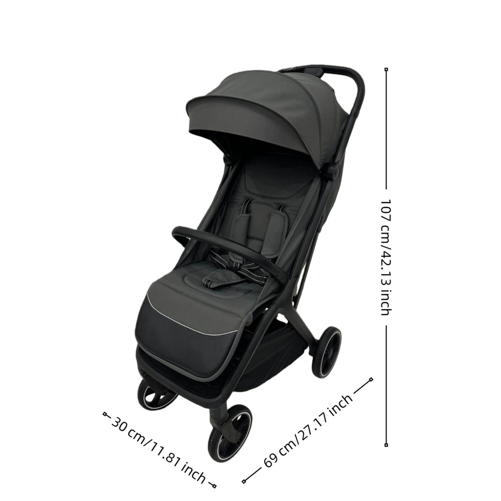 2025New Baby Stroller, Can Sit and Lie, Lightweight, One-Click Folding, Suitable for Air Travel, Baby and Toddler Stroller