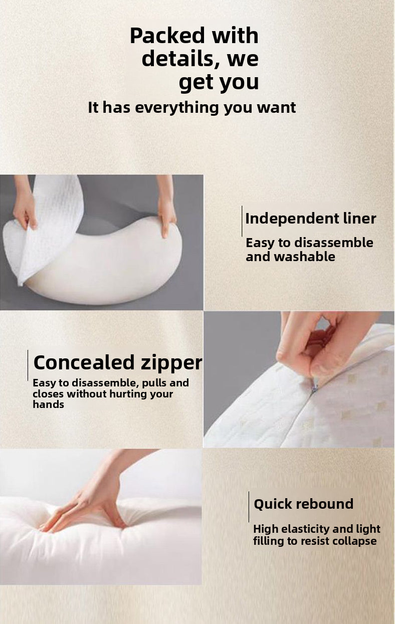 Pregnant Women Waist Support Side Sleeping Special Cotton Pillow Leg Clamp Class A Maternal and Infant Pregnancy Breastfeeding U-Shaped Artifact Supplies Cross-Border Winter