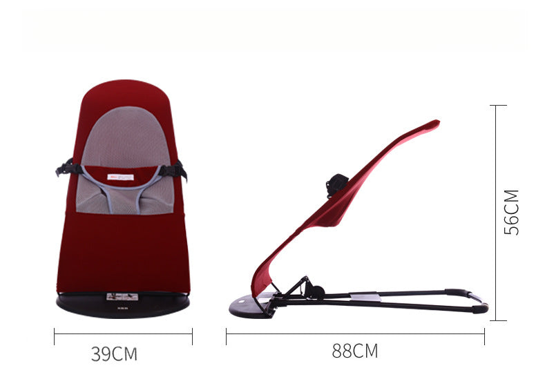 Rocking Chair Baby Soothing Foldable Recliner Cradle Baby Sleep Aid Rocking Bed Infant Comfort Rocking Chair Factory