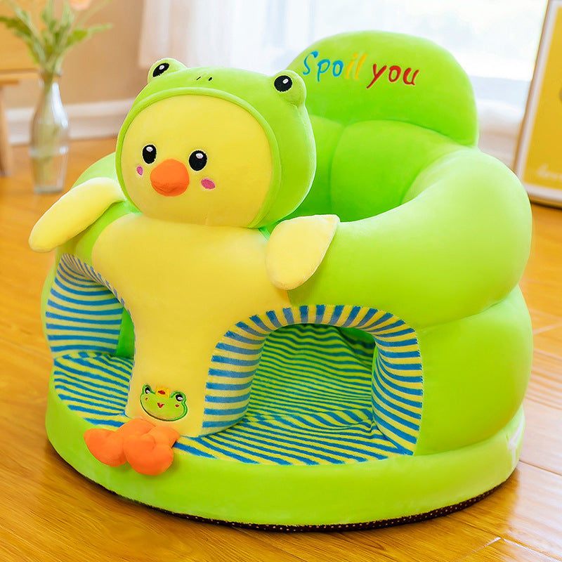 Baby Sofa Anti-Fall Seat Baby Learning to Sit Artifact Enlarged and Thickened Tatami Cartoon 3 to 12 Months High Chair