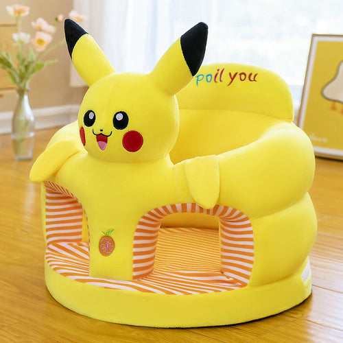 Baby Sofa Anti-Fall Seat Baby Learning to Sit Artifact Enlarged and Thickened Tatami Cartoon 3 to 12 Months High Chair
