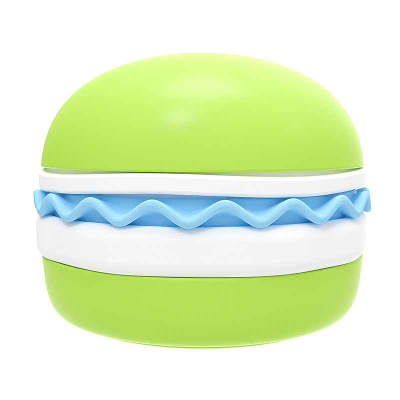 Pet hamburger bowl multi-functional combination feeding bowl -Customizable-Direct from the factory