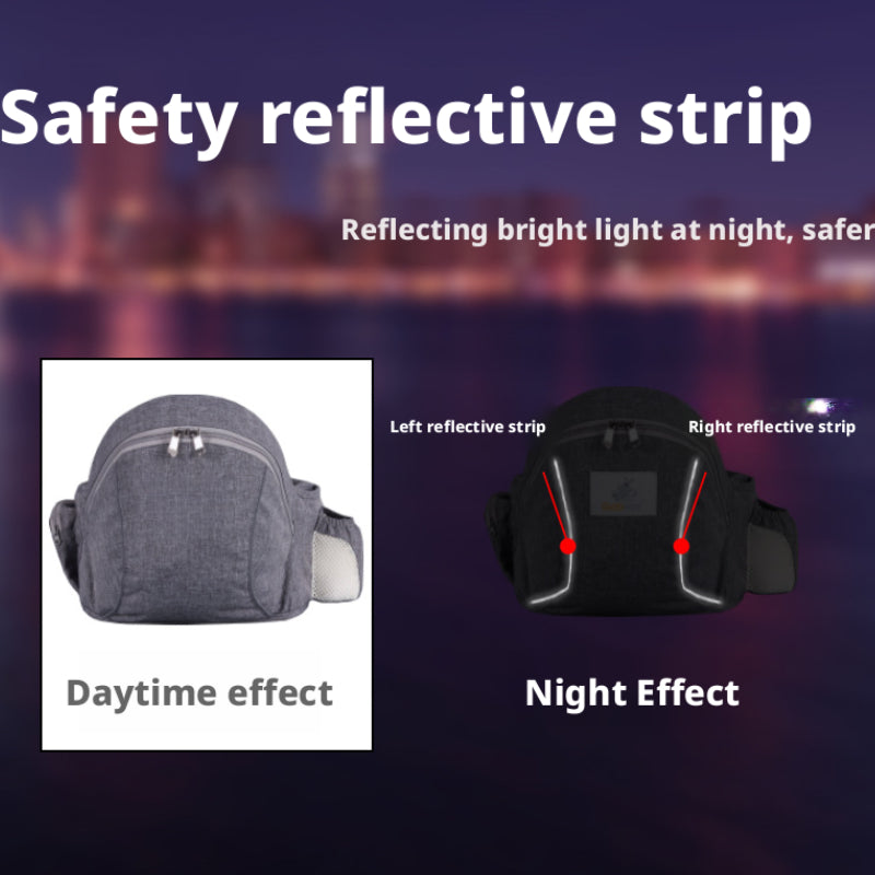 Cross-Border In-Stock Baby Waist Stool Carrier Breathable Lightweight Baby Single Stool Single Shoulder Children's Maternity Supplies Manufacturer Wholesale