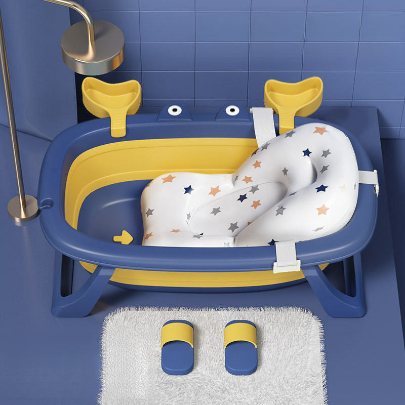 Baby Bath Tub Foldable Bathtub for Infants, Small Bath Bucket for Children to Sit and Lie, Home Use Newborn Baby Supplies