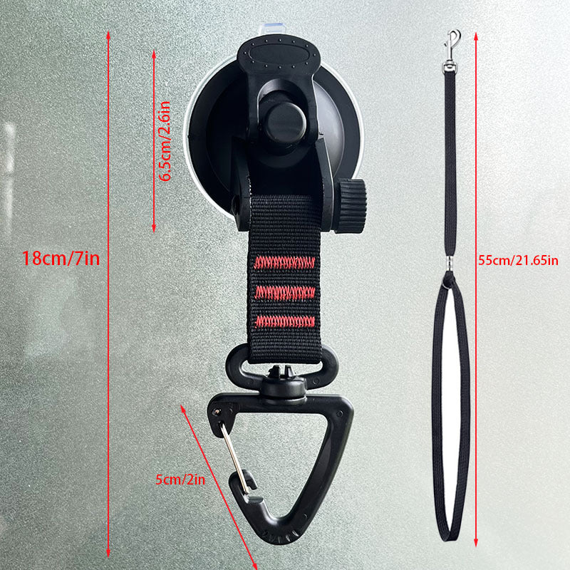 Pet Bathing Fixed Rope Cat Dog Grooming Table Hanging Rope Grooming Cleaning Tool Anti-Movement Suction Cup Fixed Traction Rope