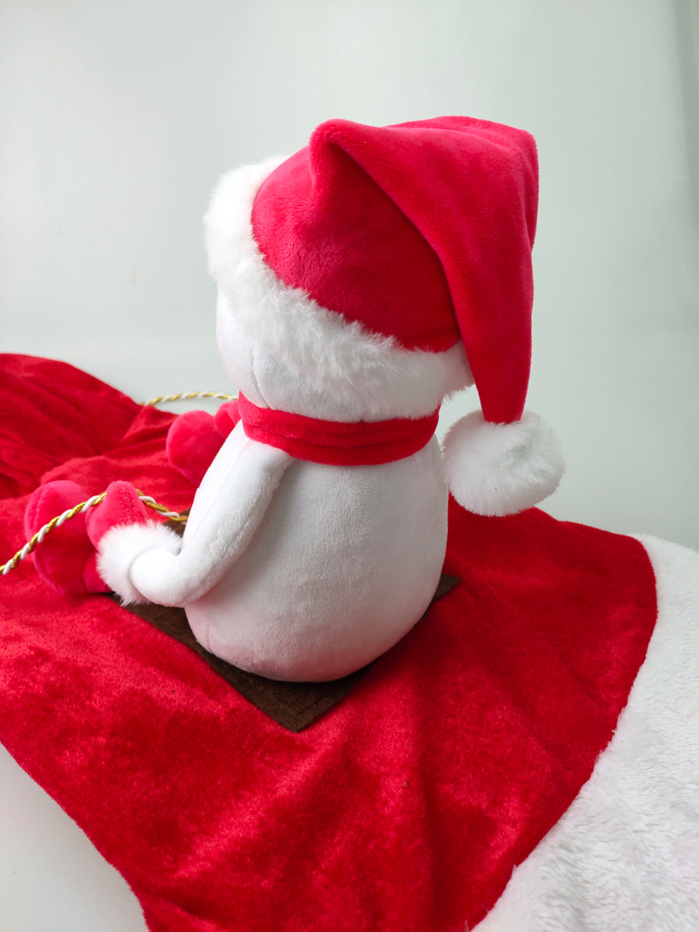 Pet Dog Christmas Costume Santa Claus Riding Outfit Christmas Pet Clothes Reindeer Riding Outfit Pet Christmas Supplies