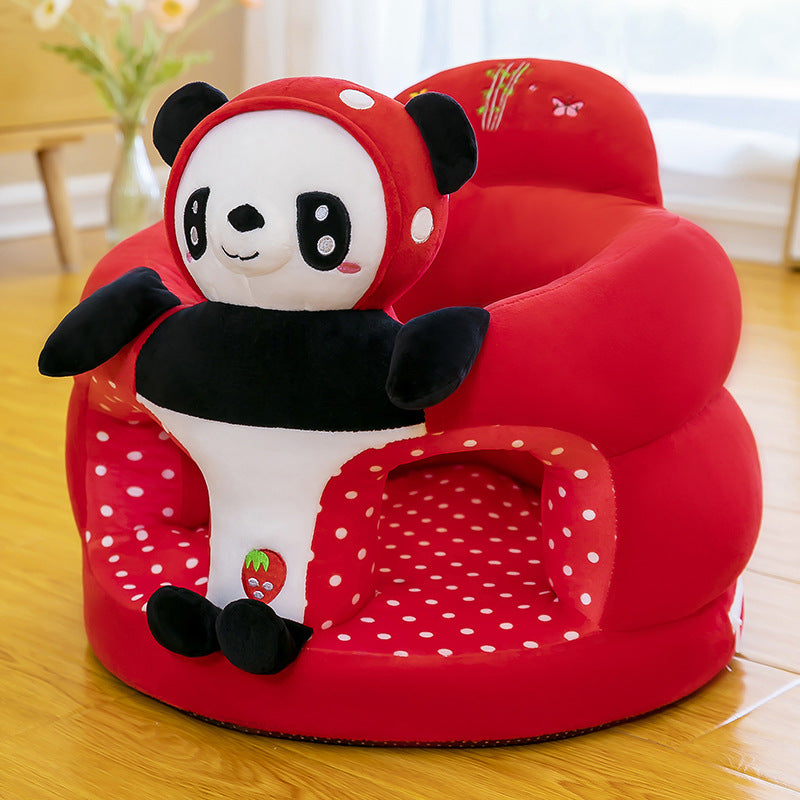 Baby Sofa Anti-Fall Seat Baby Learning to Sit Artifact Enlarged and Thickened Tatami Cartoon 3 to 12 Months High Chair
