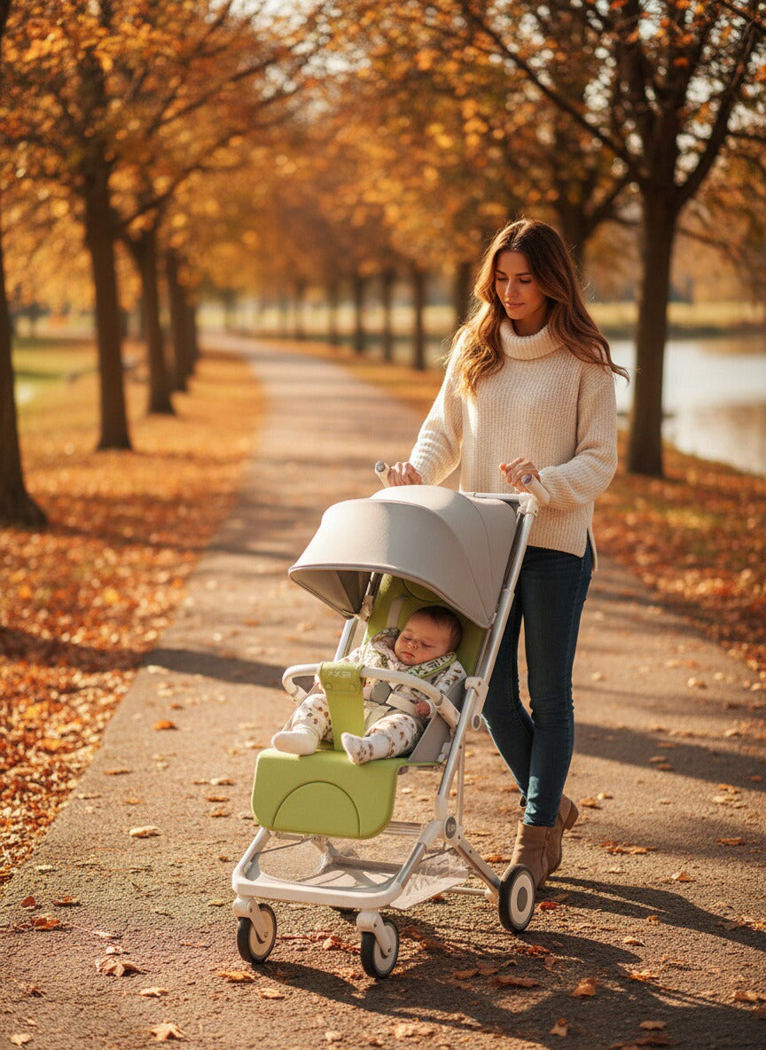 Baby Stroller Magic Lightweight Foldable Children's Stroller Can Sit Can Lie Pocket Stroller Can Board Baby Soothing Magic