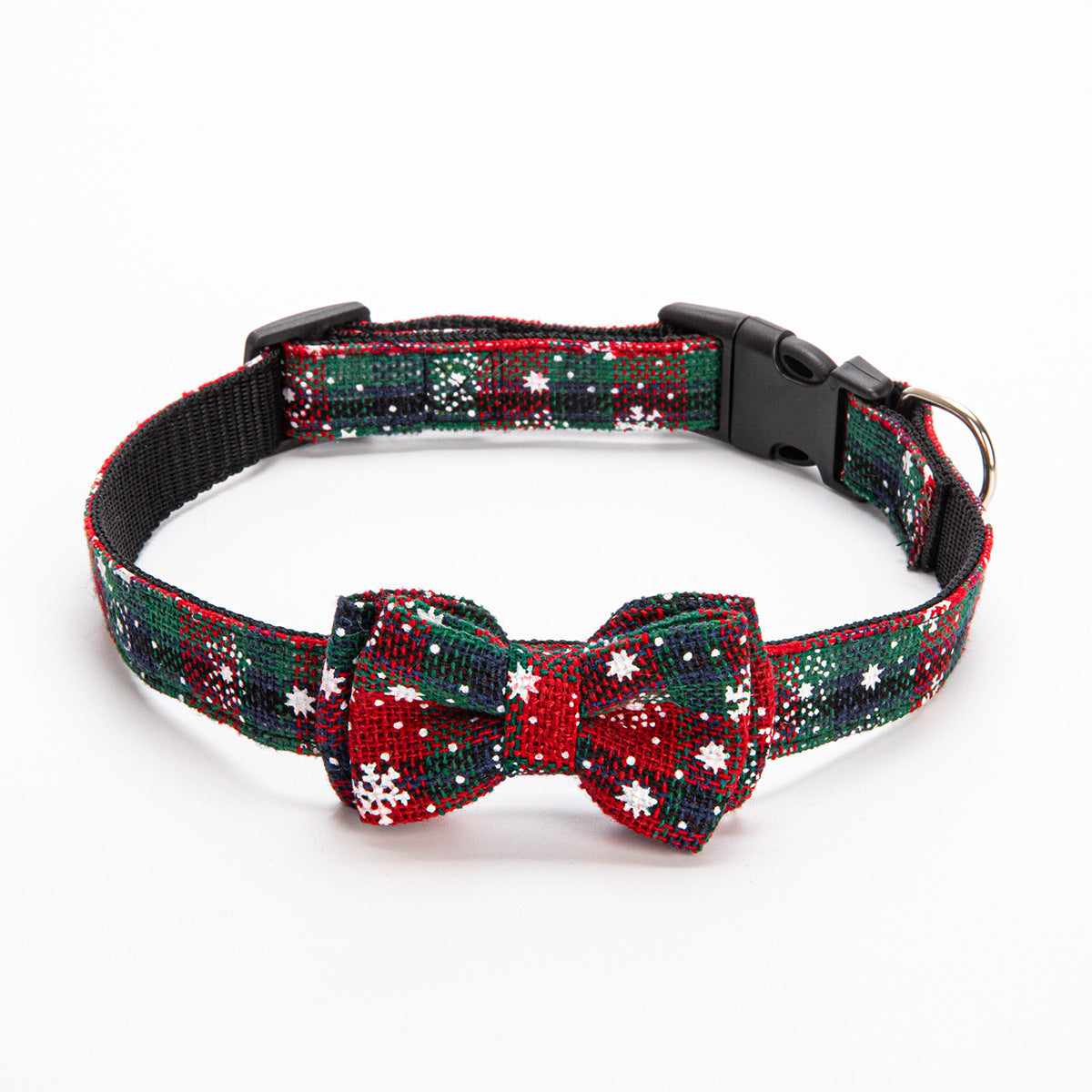 Cross-Border Hot-Selling Pet Leash Snowflake I-Shaped Chest Harness Dog Leash Dog Leash Christmas Cat Collar