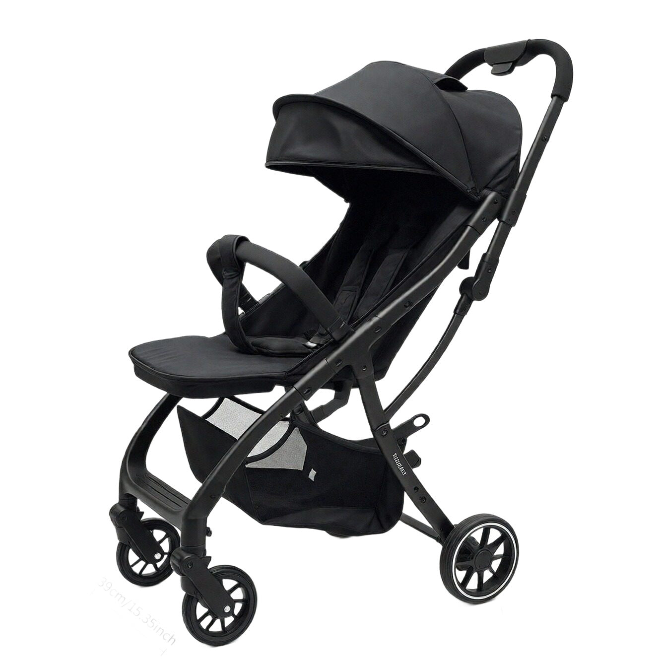 Baby Stroller, Convertible to Sitting and Lying, Lightweight Foldable Portable Baby Umbrella Stroller, Four-Wheel Baby Pushchair