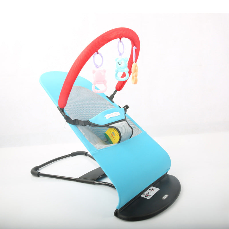 Rocking Chair Baby Soothing Foldable Recliner Cradle Baby Sleep Aid Rocking Bed Infant Comfort Rocking Chair Factory