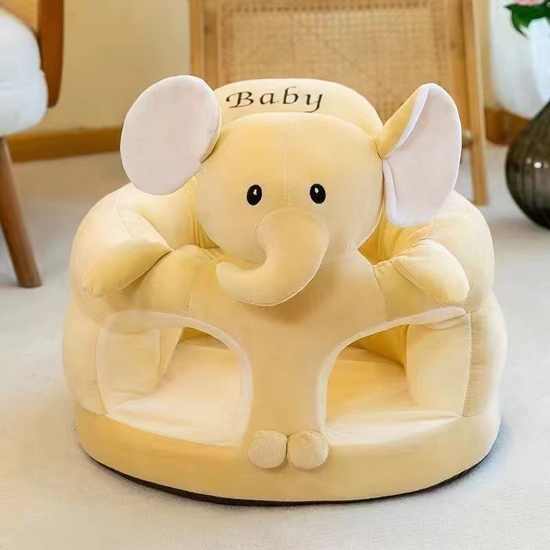 Baby Sofa Anti-Fall Seat Baby Learning to Sit Artifact Enlarged and Thickened Tatami Cartoon 3 to 12 Months High Chair
