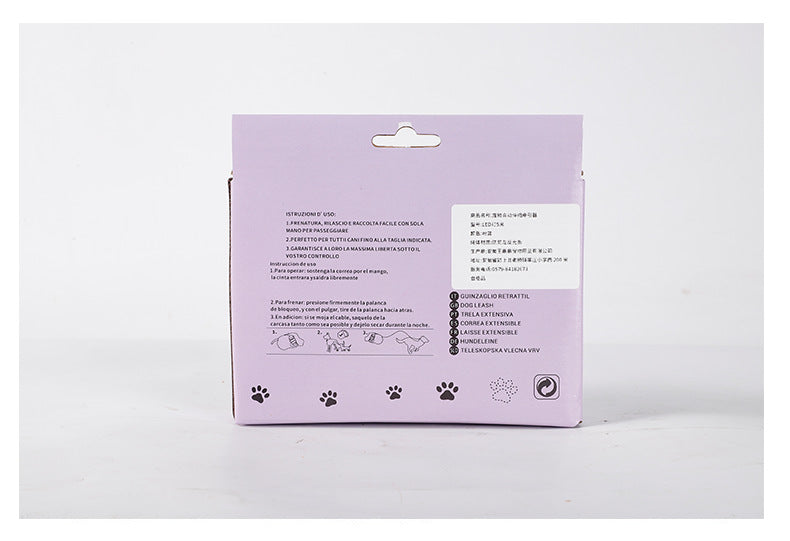 Cross-Border Hot-Selling Dog Leash Harness Outdoor Dog Walking Automatic Retractable Leash Corgi Shiba Inu Wholesale