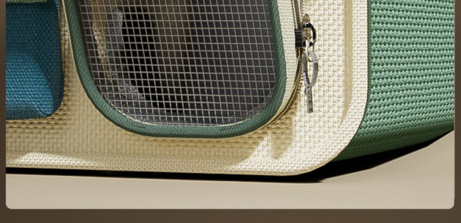 Cat Carrier Outdoor Large Capacity Luggage Multi-Cat Pet Portable Cat Multi-Function Wheeled Trolley Transparent Backpack