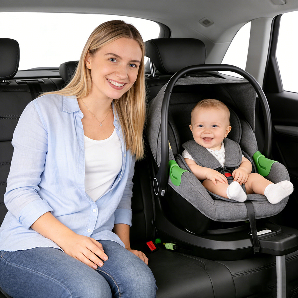 Child Safety Seat for Cars, Newborn Baby Car Seat, Portable Baby Cradle for Vehicles