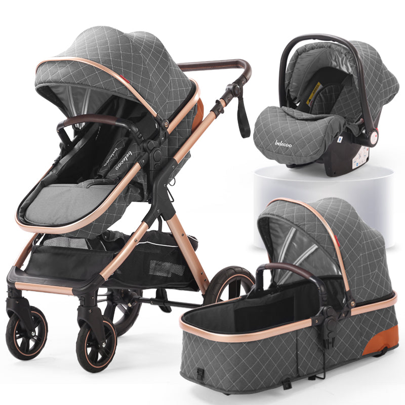 2022 Belecoo Fashion Baby Strollers Luxury Baby Carriers  Good Quality Baby Walkers  for Hot Sale