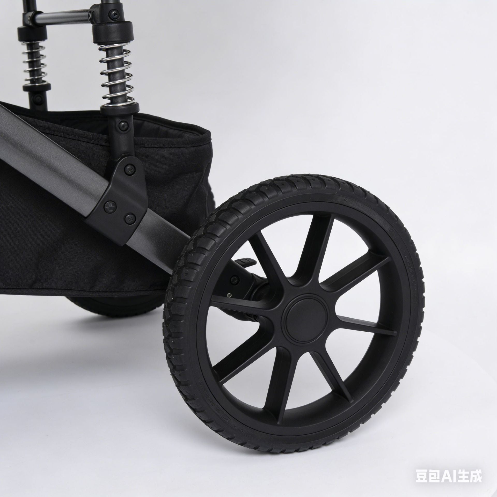 Stroller Can Sit and Lie0to3Year-old children's lightweight one-click folding baby crib 2-in-1