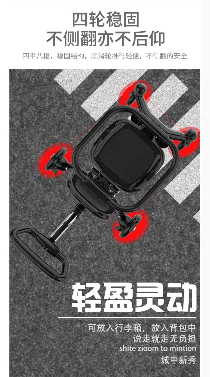 0-2Years Old  Free Milk Powder Gift  Cross-Border Goods  Baby Stroller Milan Map Factory Direct Sale Safety