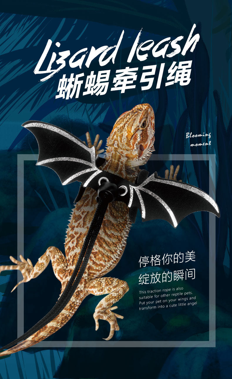 Lizard leash, chinchilla leash, outdoor pet leash -Customizable-Direct from the factory