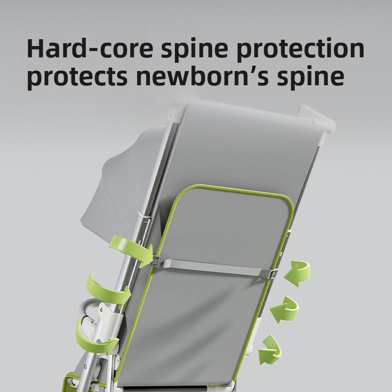 Baby Stroller Magic Lightweight Foldable Children's Stroller Can Sit Can Lie Pocket Stroller Can Board Baby Soothing Magic