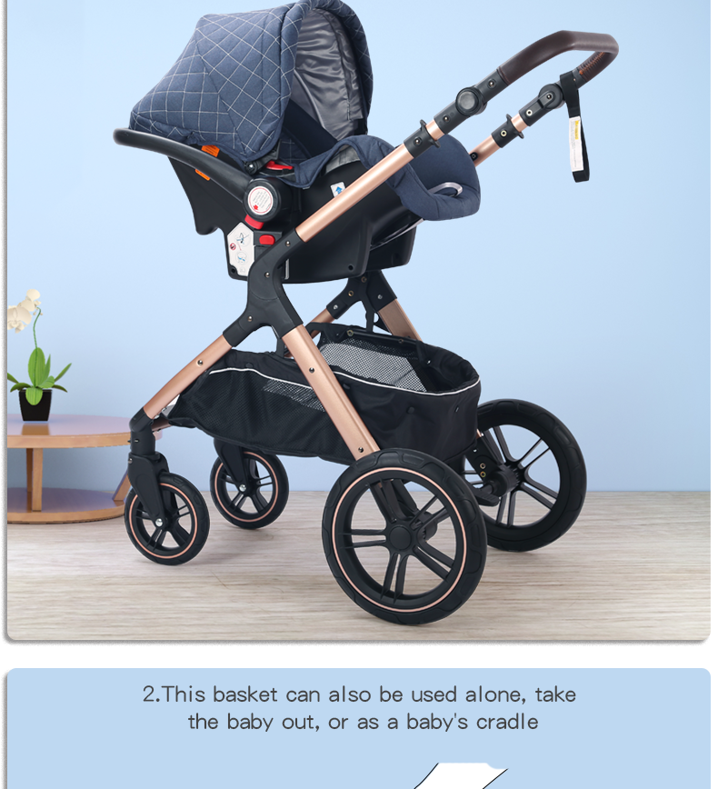 2022 Belecoo Fashion Baby Strollers Luxury Baby Carriers  Good Quality Baby Walkers  for Hot Sale