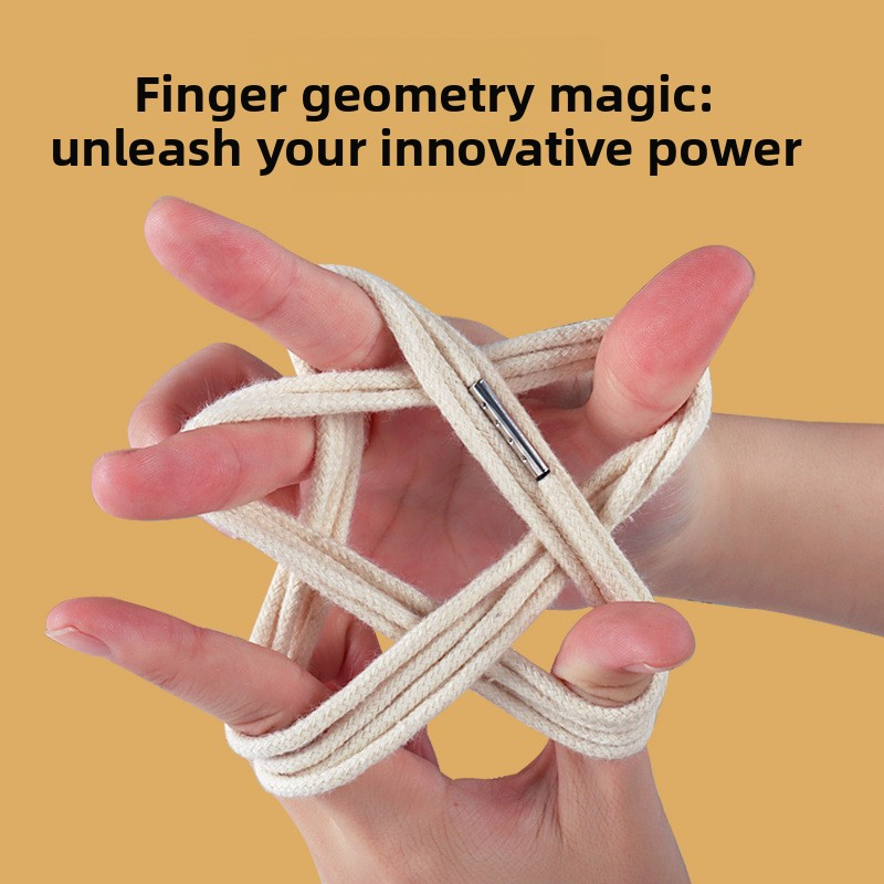 Flower Rope Special Rope Elementary School Students Pick Flower Rope Braided Flower Rope Children's Nostalgic Toy Thickened Cotton Rope