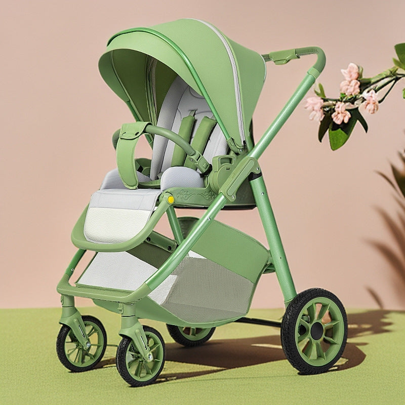 Baby Stroller Comfortable and Safe Infant Stroller Multiple Safety Protections for Babies Protect Every Step